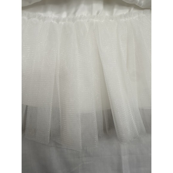 Child's formal dress Couture Princess Sz 3T White with beads/rinestones - Picture 8 of 16